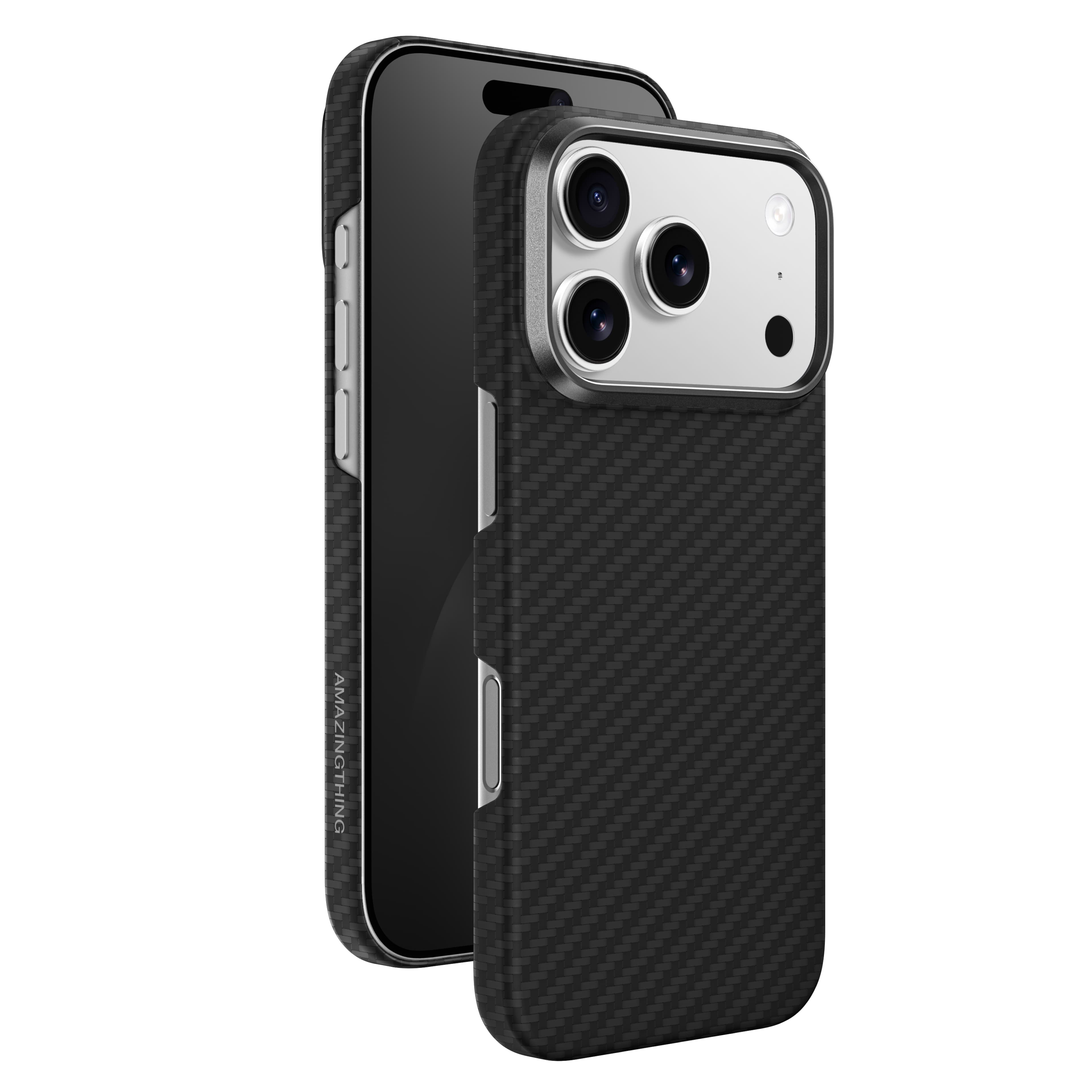 AMAZINGTHING TITAN MAX MagSafe Carbon Fibre Case For iPhone 17/18 Pro Max