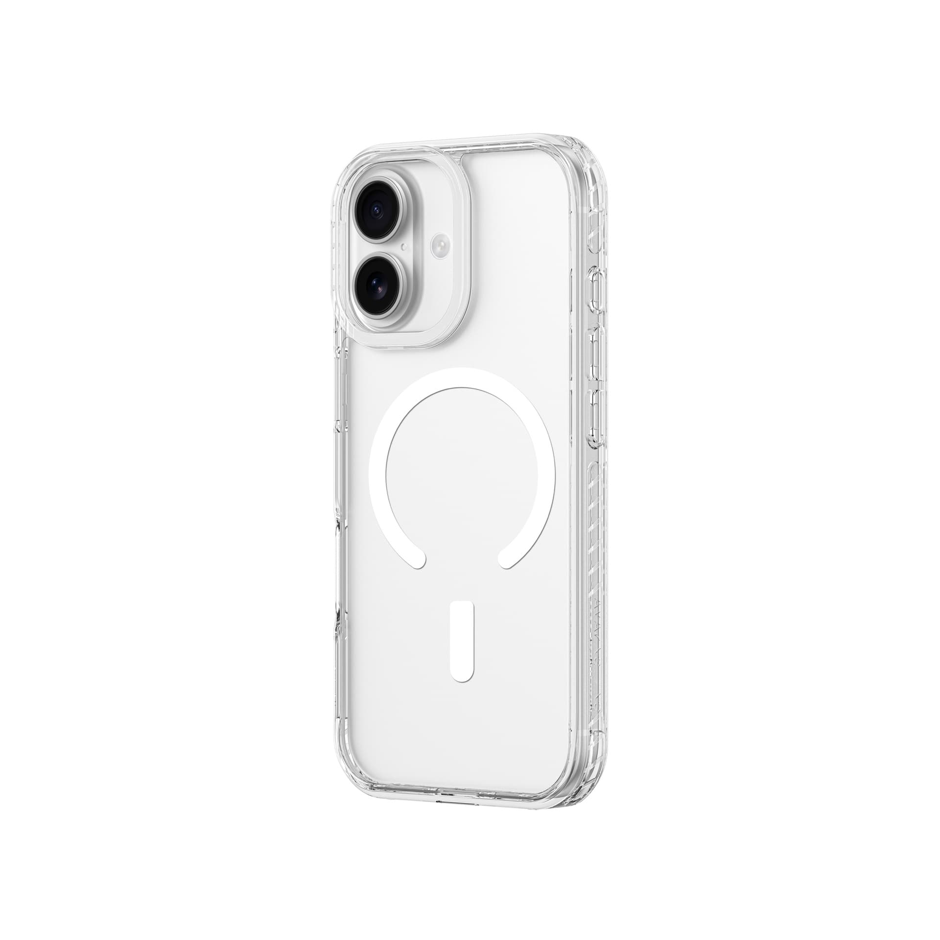 AMAZINGTHING Titan Pro MagSafe Case for iPhone 17/16, Transparent Clear