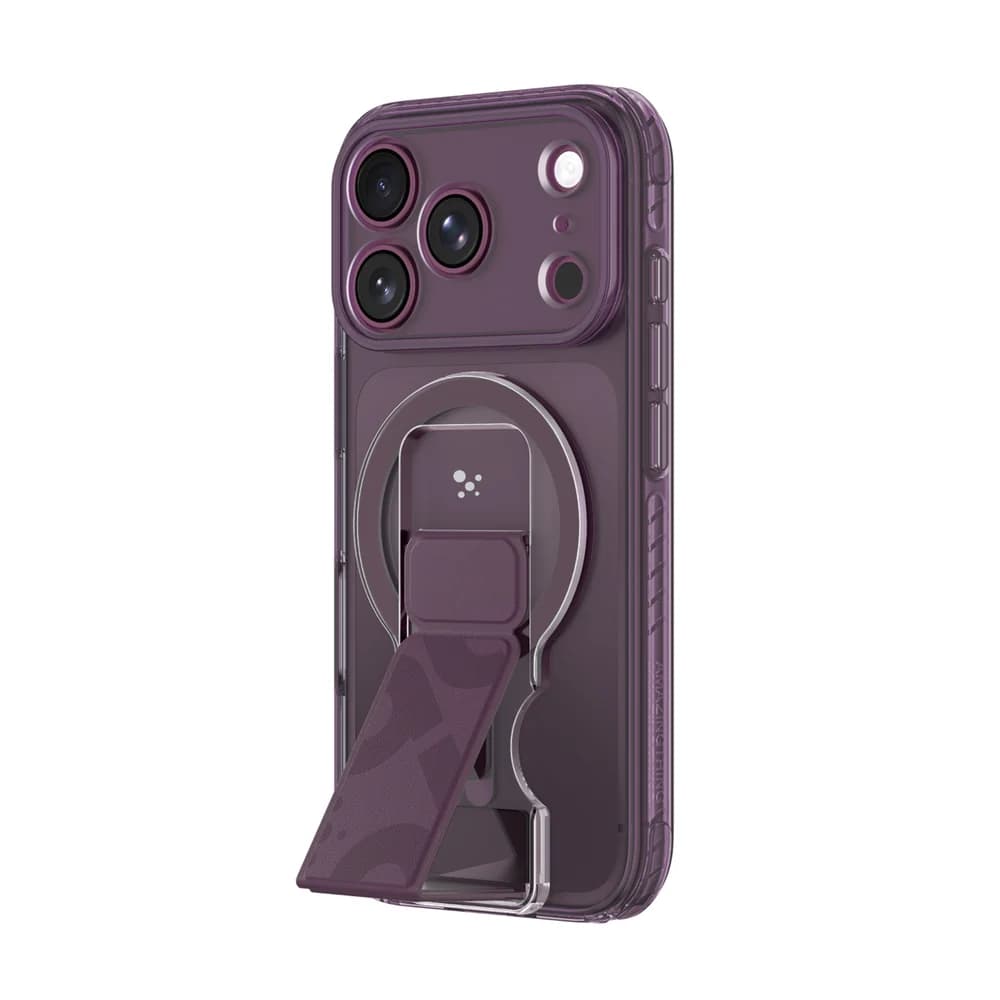 AmazingThing Titan Pro Case for iPhone 18 Pro with Holder -Burgundy